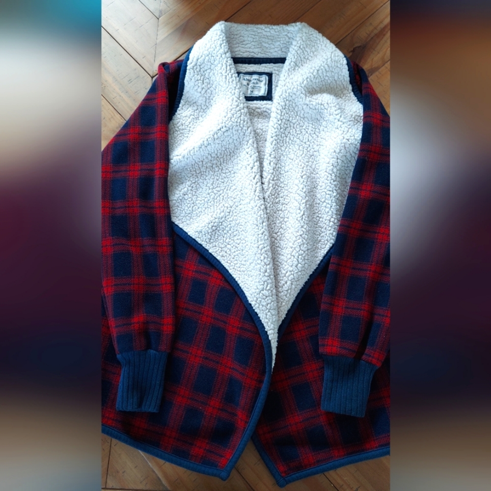 Abercombie and fitch Plaid Sweater